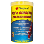 TROPICAL Koi&Goldfish Colour Sticks 1000ml/80g vyfarbujúce krmivo pro jezírkové ryby
